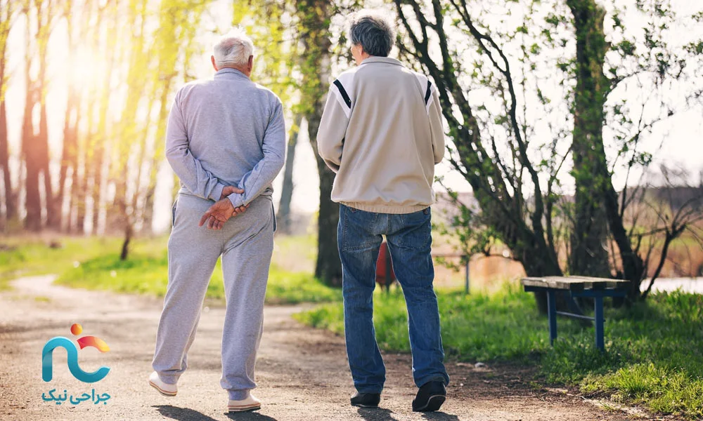 تثبیت حرکت، پیاده‌روی منظم و توجه به حال روان